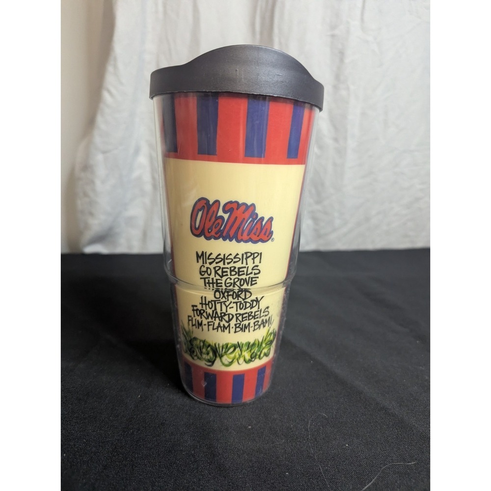 Ole Miss tumbler drinking to go cup Mississippi Go Rebels Hotty-Toddy Oxford